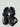 Christian Dior "Dior Up" flat thong sandals Black Leather / Suede Size 37 Dior