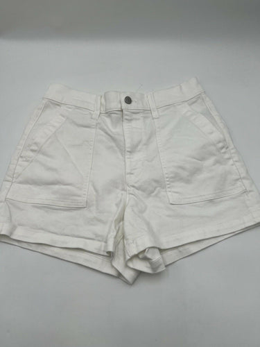 J.Crew Shorts Womens White Cotton Utility Cargo Patch Pocket Summer 27 J.CREW