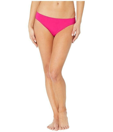LAUREN Ralph Lauren Chevron Solid Hipster Bottom (Orchid) Women's Swimwear 14 Lauren Ralph Lauren