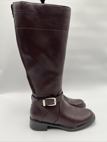 Women’s Kelly & Katie Sion Brown Side Zip Riding Boot size 6.5 WWC Kelly & Katie