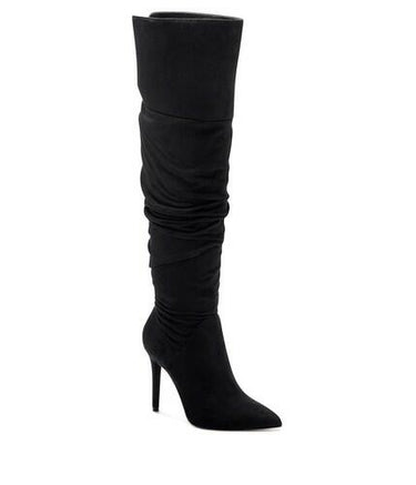 Women's Jessica Simpson Anitah Over The Knee Boot Black Microsuede Size 9M Jessica Simpson