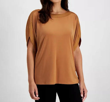 Jm Collection Petite Drop-Sleeve Top, Size P/M JM Collection