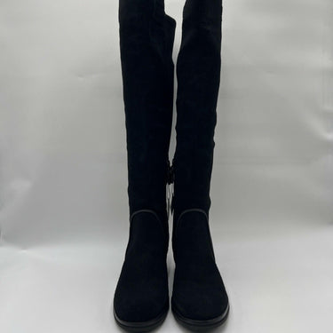 Cole Haan Calgary water-resistant over-the-knee boots in black suede Size 7B Cole Haan