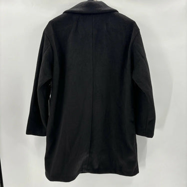 NWOT Cyrus Women’s Pea Coat Black Size XL Cyrus