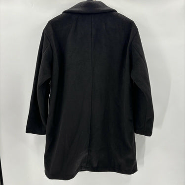 NWOT Cyrus Women’s Pea Coat Black Size XL Cyrus