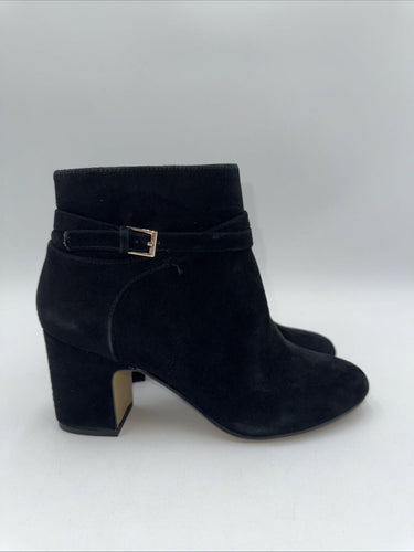 Women’s Bella Vita Arlette Black Suede Leather Booties Size 8.5 N Bella Vita