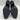 Mix No. 6 EVYLIN Black Embossed Synthetic Square Toe Side Zip Ankle Boots, 8.5M Mix No. 6