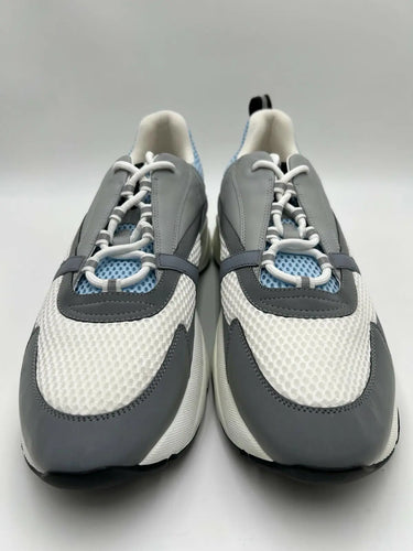 Dior B22 Low Top Lace Up sneakers Mesh/Leather in white / blue / Gray Size 49 Dior