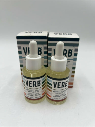 Pack Of 2 Verb Moringa & Jojoba Treatment Oil 1.oz Verb