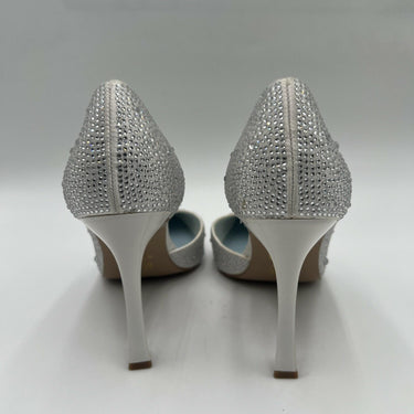 Women’s Mix No. 6 Maeryn Pump White Rhinestone Size 7M/37.5 Mix No. 6