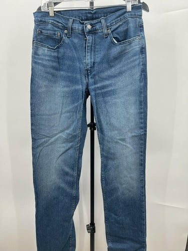 Levis 514 Straight Jeans Mens Medium Wash Stretch Slim Straight Denim W32 L36 Levi's