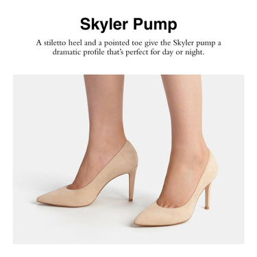 Women's COACH, Skyler Suede Pump, Beechwood, Size 11 B
