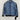 NWT Reebok Girls Full Zip Hooded Windbreaker, Hoops Blue Size L Reebok