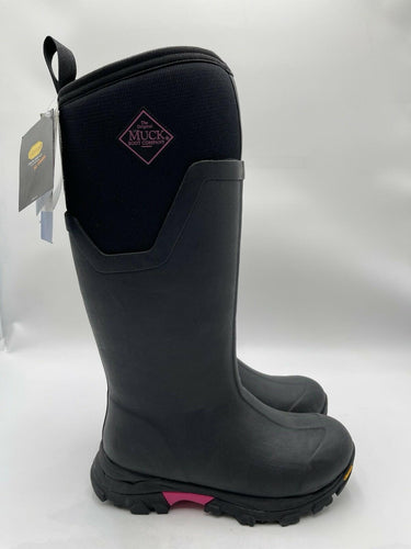 Muck Boot Arctic Sport II Tall women's winter Black / Pink boots Size 6M Muck Boots