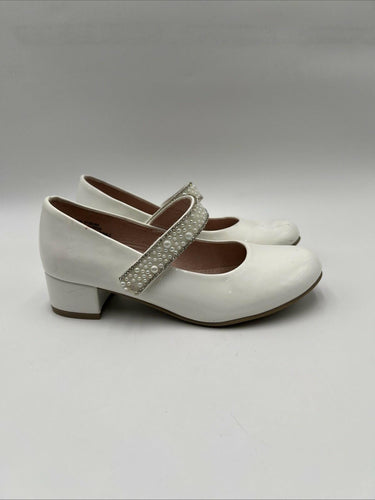 Kelly & Katie Eva Mary Jane Pump White Size 2M Kelly & Katie
