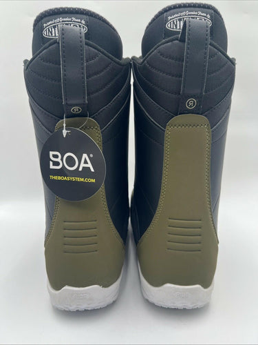 Ride Anthem BOA Snowboard Boots in the olive and black Size 11 RIDE