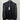 Heartloom Nia Black Top Mock Neck Ribbed Knit Bodice Semi Sheer Ruffle Cuffs M M & M