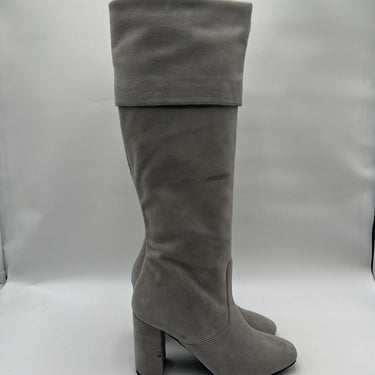 Women’s Cole Haan Tess Suede Cuff Boots Gray Suede Size 8.5B Cole Haan