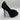 Versace Lycia satin platform pumps in BlackAnkle Straps Size 39.5 Versace