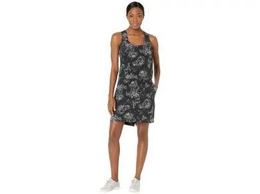 Fig Clothing Women's Black Jul Quick-drying Sleeveless High-low Dress Sz S FIG