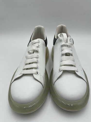 Alexander McQueen Oversized sneaker transparent sole black heel tab Size 44 Alexander McQueen