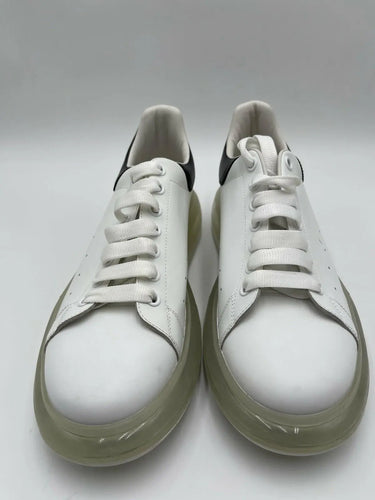 Alexander McQueen Oversized sneaker transparent sole black heel tab Size 44 Alexander McQueen