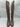 Sugar Winkie Taupe Faux Suede Sherpa Trim Buckle Knee Boots Womens 9 Sugar