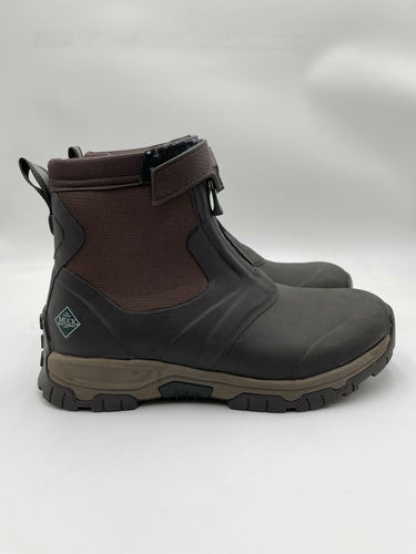 The Original Muck Boots Company Men's Apex Mid Zip Brown Rubber boots Size 12 Muck Boots