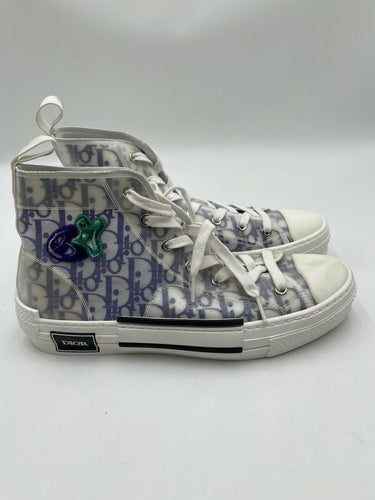 Dior B23 High x Kenny Scharf sneaker white purple Dior Oblique canvas Size 42 Dior