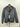 Chouyatou full-zip bomber Men’s jacket Dark Grey Shell Leopard Lining Size XS Flight