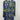 Nally & Millie Dress Womens Blue Yellow Brushstroke Print Long Sleeve Midi L Nally & Millie