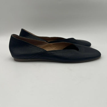 Women’s Lucky Brand Alba Shoes Ballet Flats Slip On Leather Black Size 9.5M Lucky Brand