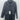 Cole Haan Coat Mens Black Wool Blend Overcoat Knit Bib Zip Mock Neck Topcoat S Cole Haan