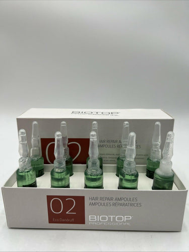 Biotop Professional 02 Eco Dandruff Treatment Ampoules 12 x 11 ml Biotop