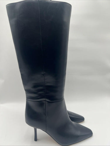 Mix No. 6 Women’s Nole Knee High Side Zip Boots Black Size 9W WC Mix No. 6