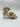 Women’s Saks Fifth Avenue Vikki Bow Beige Leather Sandals Heels Size 6M