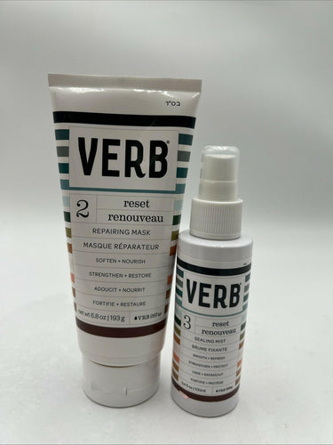 VERB Reset Repairing Mask 6.8oz & Sealing Mist 3.4 fl oz Verb