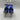 Women’s Stuart Weitzman royal blue metallic leather Glam 100 pump Size 7.5B Stuart Weitzman