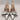Women’s Gianvito Rossi Safira metallic leather slingback pumps Size 39 GIANVITO ROSSI