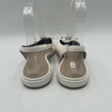 Women’s Stuart Weitzman Sleek Bow Cap Toe Slingback Flat Size 7B Stuart Weitzman