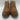 Women's Lucky Brand Barlina Side Zip Tan Leather Booties Size 10W Lucky Brand