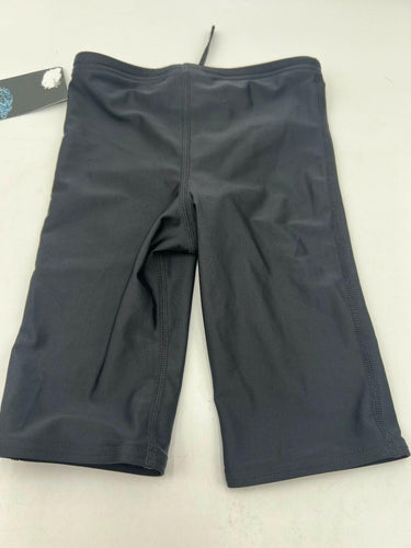 Speedo Pro LT Black Swim Jammer Shorts Drawstring Logo NWT Mens 24