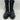 Co Leather Lace Up Combat Boots Black Size 36.5 CO