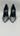 Women’s Saint Laurent Zoe Metallic Silver Leather Pumps Size 38 Saint Laurent