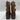 Women's Naturalizer Trina Golden Caramel Suede Block Heel Boots Size 10M Naturalizer