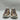 Valentino Garavani Metallic Rose Gold/Pink Bounce Low Top Sneakers Size 36.5 Valentino