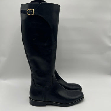 Women’s Cole Haan Harrington Grand Riding boots in black leather Size 8B Cole Haan