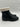 Wonderly Presley Sherpa Cuff Black Faux Leather Ankle Boots Womens Size 7.5 M