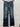 Ariat REAL Denim Jeans Low Rise Boot Cut Dark Wash Embroidered Pocket Womens 25R Ariat