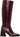 Vince Camuto Sangeti Narrow Calf Stacked Heel Knee High Boot, Dark Mahogany, 6 Vince Camuto